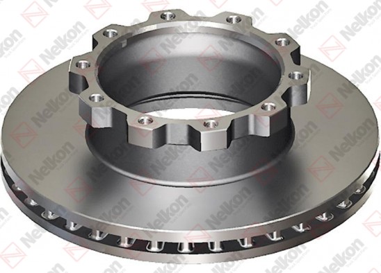 Brake disc / 205 038 001 / 1386686,  1852817,  K000510,  K000810,  1402272