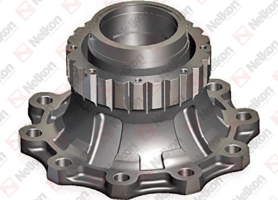 Wheel hub, without bearings / 505 043 008 / 7421022433,  7485111789